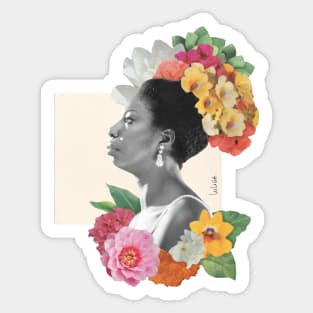 Nina Simone (Portrait) Sticker